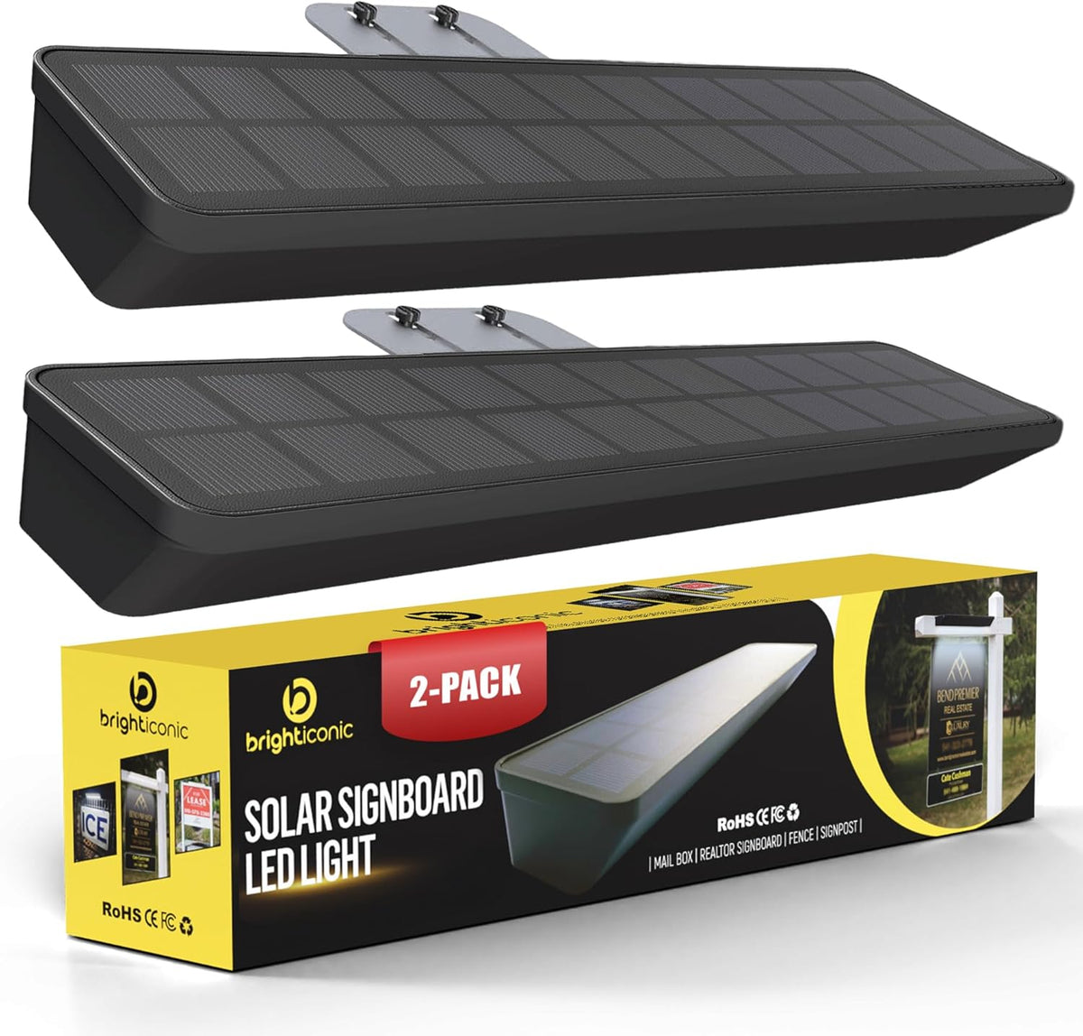 Solar Sign Lights for Advertising and Real Estate BICSSL-01