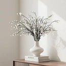 Geegoods 10 Stems White Faux Flowers for Vase – Real Touch Artificial Baby Breath Branches Long Stem for Tall Vase Indoor Home Table Centerpieces Decoration by CozyNest Decor