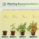 FREELICHT 4 Pack 4FT LED Grow Lights, 160W (4 x 40W,1080W Equivalent), Full Spectrum Sunlight Growing Lamp Fixture, Hanging Plant Light for Hydroponic Indoor Plants Seeding, Plug-in with On/Off Switch by GreenHaven Gardens