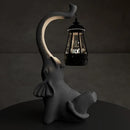 Solar Powered Outdoor Figurine Lights, 10 Inch Waterproof Animal Elephant Statue Light, Suitable for Decorations for Patio, Balcony, Lawn, Courtyard, Etc.(Face Upward) by GreenHaven Gardens