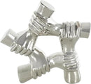 Deco 79 Ceramic Hands Decorative Sculpture Gripping Home Decor Statue, Accent Figurine 13" x 4" x 13", Silver by CozyNest Decor
