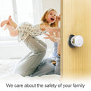 Door Knob Safety Cover for Kids, Child Proof Door Knob Covers, Baby Safety Door knob Handle Cover Lockable Design (4 Pack) by TinyTreasures Baby Boutique