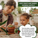 8QT Horticultural Vermiculite Bulk, Organic Vermiculite for Plants, Course Grade Vermiculite for Gardening, for houseplants, for Mushrooms, to Maintain Soil Moisture and Plant Growth(3-6mm) by GreenHaven Gardens