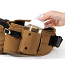 SUNVENO Baby Hip Carrier with Hip Seat, CPC-Certified, Ergonomic Infant Carrier for Newborns & Toddlers up to 45 lbs, Adjustable Waistband, Multiple Pockets, All-Season, Brown by TinyTreasures Baby Boutique