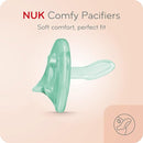 NUK Comfy Orthodontic Pacifiers, 0-6 Months, 3 Pack by TinyTreasures Baby Boutique