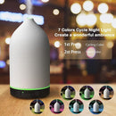 Diffuserlove Ceramic Diffuser 160ML Essential Oil Diffusers Aromatherapy Essential Oil Diffuser for Room Air Diffuser for Home Bedroom Stone Diffuser Black Wood Pattern Base (Size:6.8" H x 3.6" W) by TinyTreasures Baby Boutique