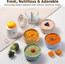 Baby Food Processor – Puree Blender with Glass Bowl, Stainless Steel Blades, BPA-Free, One-Touch Control, Easy to Clean, Quiet Operation, Ideal for New Parents, 10oz by TinyTreasures Baby Boutique