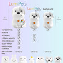 Lumipets Remote Control Silicone Night Light for Kids - Puppy Design with 9 Soft Colors & Sleep Timer - Rechargeable, Battery-Operated Lamp for Bedroom | Baby Nursery, Toddler, Girls, Boys by TinyTreasures Baby Boutique