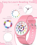 Kids Analog Watch Boys Girls, 30M Waterproof, Sports Watch for Boys, Easy to Read Children's Thin Dial Wrist Watches with Soft Band, for Ages 5-15 Kids Great Birthday Gifts Christmas Day by TinyTreasures Baby Boutique