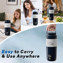 Portable Bottle Warmer for Travel, 13.5oz Personal Bottle Warmer with 4 Temperature Settings, Leak-Proof Design Small Bottle Warmer for Water, 110V-120V Plug in by TinyTreasures Baby Boutique
