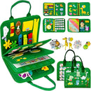 Qizfun Busy Board Book Montessori Toys for 1 2 3 4 Year Old, Boy Girl Birthday Gifts, Educational Sensory Learning Toys for Toddlers 1-3, Car Airplane Travel Activities Toys for Kids Ages 2-4 Year Old by TinyTreasures Baby Boutique