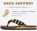 KuaiLu Flip Flops for Women with Arch Support Yoga Mat Comfortable Summer Beach Walking Thong Cushion Sandals Slip On Indoor Outdoor by TinyTreasures Baby Boutique