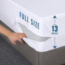 Utopia Bedding Zippered Mattress Encasement Full, 100% Waterproof Bed Bug and Dust Mite Proof Mattress Protector, Absorbent Six-Sided Mattress Cover by TinyTreasures Baby Boutique