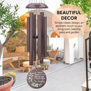 Sympathy Wind Chimes, Personalized Wind Chime for Loss of Loved Ones, Memorial Gifts Wind Chimes, Metal Sympathy Bereavement Condolences Gifts for Funeral (36inch) by CozyNest Decor