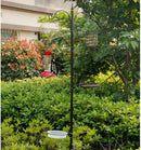yosager Premium Bird Feeding Station Kit, 75" x 21" Bird Feeder Pole, A Multi Feeder Hanging Kit with Metal Suet and Bath for Attracting Wild Birds, Birdfeeder and Planter Hanger by GreenHaven Gardens