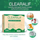 CLEARALIF Laundry Detergent Sheets (480 Loads), Unscented,Great For Travel, Apartments, Dorms, Laundry Detergent Strips Eco Friendly & Hypoallergenic (Pack of 3) by CozyNest Decor