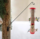 ERYTLLY Extended Reach Deck Hook Wall Pole Wall Mounted, Extensible and Adjustable 28 inch to 43 inch Bracket for Hanging Bird Feeder,Plants,Wind Chimes,Lanterns by GreenHaven Gardens