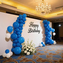 140pcs Dark Blue Round Balloons Different Sizes 18 12 10 5 Inch Latex Balloons for Arch Decoration Party Balloon Kit for Graduation Birthday Party Wedding Balloon Baby Shower Decoration by TinyTreasures Baby Boutique