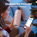 Bluetooth Speaker,30W Portable Wireless Speaker with TWS,IPX7 Waterproof, 8H Playtime, LED Lights,for Pool/Beach/Shower, Blue Gifts, Electronic Gifts by TinyTreasures Baby Boutique