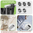 KDD Stroller Cup Holder with Phone Holder, 3-in-1 Removable Bottle Holder, 360 Degrees Rotation Drink Holder for Wheelchair, Stroller, Bike, Walker, Scooter, Bicycle, Uppababy, Bugaboo, Britax by TinyTreasures Baby Boutique