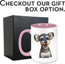 Personalized Coffee Mug, Custom Photo Caricature Gift, Funny Customized Coffee Gift for Men & Women, Custom Mugs with Pictures, Pink 15oz Customized Ceramic Tea Cup by TinyTreasures Baby Boutique