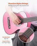 VEVOR Acoustic Guitar, Classical Guitar Starter Kit for Beginners, with Nylon Strings, Basswood Guitar, for Kids Adults Girls Boys Students by TinyTreasures Baby Boutique