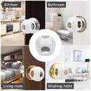 Baby Safety Door Knob Covers 6 Pack Baby Safety Door Handle Protector Child Proof Door Knobs Door Safety for Kids Universal Fit Easy Grip Lockable Design One Hand Operation for Parents No Tools Needed by TinyTreasures Baby Boutique