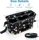 Accmor Universal Stroller Organizer with Insulated Cup Holder and Shoulder Strap, Stroller Bag Caddy Organizer Stroller Accessories for Uppababy, Baby Jogger, Nuna, Doona, Britax Strollers by TinyTreasures Baby Boutique