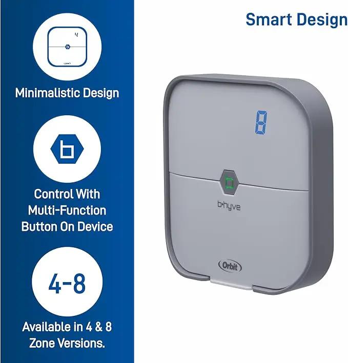Orbit 57925 B-hyve 8-Zone Smart Indoor Sprinkler Controller, photo 5 of 7