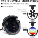 Adjustable Color Gradient Skateboard Helmet for 3-5-8-14+Ages【Toddler Kids Youth Adult】 Girls Boys Woman.Bike Helmet for Multi-Sports Cycling Bicycle Scooter Inline Roller Skate Rollerblading by TinyTreasures Baby Boutique