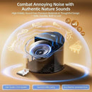 Pro 4-in-1 Sound Machine & Aroma Diffuser Sleep System | Metal Shell with 50+ Natural Soothing Sounds, Schumann Resonance, Night Light (Compatible with All AN-AIO25 Models) - Adults Kids Baby by CozyNest Decor