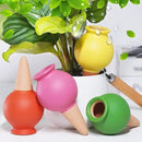 Terracotta Self Watering Spikes, 4 Pack Watering Bulbs for Indoor Outdoor Plants, Vacation Slow Release Plant Self Watering Planter Insert Devices, Colorful Water Globes While Away by GreenHaven Gardens