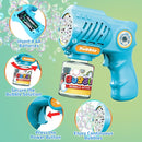 EagleStone Toys for 3+ Year Old Boys Girls, 2 Pack Bubble Gun Machine with Bubble Solution, Outdoor Toy for Kids Ages 4-8,Kids Toys for Ages 3-4 4-6 5-7, Birthday Gifts for 3 4 5 6 7 8 Year Old Boys by TinyTreasures Baby Boutique