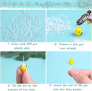Modacraft 200Pcs Miniature Fairy Garden Accessories Including 100Pcs Fixed Pins, Fairy Garden Kit Fairy House Animal Figurines Mini Landscape for Garden Dollhouse Potted Plant Bonsai Terrarium Décor by GreenHaven Gardens