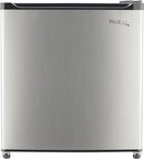 RecPro 1.7 Cu Ft 12V RV Refrigerator | Compact Fridge with Reversible Door, 2L Bottle Door Storage, 7 Temp Settings | Eco-Friendly R600A, Leveling Feet, Wire Shelf | 19.5”H x 17.5”W x 19.8”D by CozyNest Decor