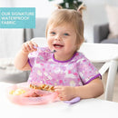 Bumkins Bibs - Toddler Bibs, Waterproof, Large for 1-3 Years, Short Sleeve by TinyTreasures Baby Boutique