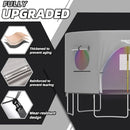 Gardenature 10FT/12FT/14FT Trampoline Tent(Tent Only), Fit Round Trampolines, Shade Cover with LED Light, Outdoor Trampolien Accessories, Anti-Tear, Beige by TinyTreasures Baby Boutique