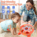 Steering Wheel Toy,Driving Steering Wheel Toy for Kids Backseat,Interactive Educational Learning Sensory Toy with Vibration,Simulated Car Toys with Light Songs for Infant Preschool Kids Toddler Gifts by TinyTreasures Baby Boutique