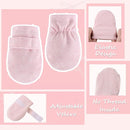 Newborn Baby Mittens Infant No Scratch Gloves Cotton Mitts for Baby Girls Boys by TinyTreasures Baby Boutique