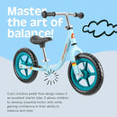Retrospec Cub Toddler 12" Balance Bike, 18 Months - 3 Years Old, No Pedal Beginner Kids Bicycle for Girls & Boys, Flat-Free Tires, Adjustable Seat, & Durable Frame by TinyTreasures Baby Boutique