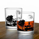 Old Fashioned Whiskey Glasses, Stemless Wine Glasses with Gift Box, 10Oz Rocks Glass for Scotch Cocktail Bourbon Vodka Liquor, Unique Gifts for Dad, Husband, Father's Day, Anniversary by CozyNest Decor