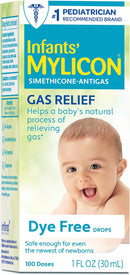 MYLICON Infants Gas Relief Drops for Infants and Babies, Dye Free Formula, 1 Fluid Ounce by TinyTreasures Baby Boutique