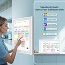 Digital Calendar, 21.5 Inch Wall Planner Digital Calendar & Chore Chart, IPS HD Touchscreen Interactive Display for Family Schedules, Streamline Household Organization, Wall Mount Included by TinyTreasures Baby Boutique
