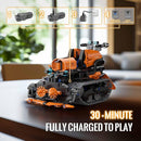 STEM Building Toys for Kids 6-14, 5in1 STEM Robot Building Kit for Kid, Remote & APP Controlled Tank Bulldozer Robot Building Blocks Set Birthday Xmas Gifts Ideas for Boys Girls (689PCS) by TinyTreasures Baby Boutique