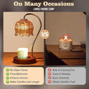 GEEZO Fragrance Candle Warmer Lamp，Electric Candle Warmer with Timer & Dimmer，Mom Christmas Birthday Gifts for Women, House Warming Gifts New Home Bedroom Decor by CozyNest Decor