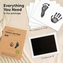 1-Pack Inkless Baby Hand and Footprint Kit - Mess Free Ink Pad for Newborn Keepsake, Dog Nose & Paw Print Kit, Clean Touch Ink Pad for Baby Hand & Footprints, Ideal New Mom Gifts (Jumbo) by TinyTreasures Baby Boutique