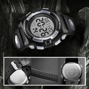 Kids Watch,Boys Watch for 3-15 Year Old Boys,Digital Sport Outdoor Multifunctional Chronograph LED 50 M Waterproof Alarm Calendar Analog Watch for Children with Silicone Band,Kids Gift by TinyTreasures Baby Boutique