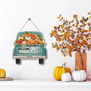 Welcome Fall Wood Hanging Truck Decoration, Autumn Wooden Signs, Rustic Thanksgiving Decoration, Home Interior And Exterior Decor, Autumn Harvest Thanksgiving Home Decor by CozyNest Decor