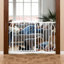 HOOEN Wide Baby Gates for Doorway Stairs Indoor Child Gate for Kid or Pet Dogs Walk Through Pressure Mounted Baby Gate 43.5-48 Inch Wide by TinyTreasures Baby Boutique