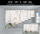 WFBHUA-Kids Tree Wallpaper Cute Animals Plants Bird Wall Decor Mural for Nursery Boys Girls Bedroom Room (Not Peel and Stick) by CozyNest Decor